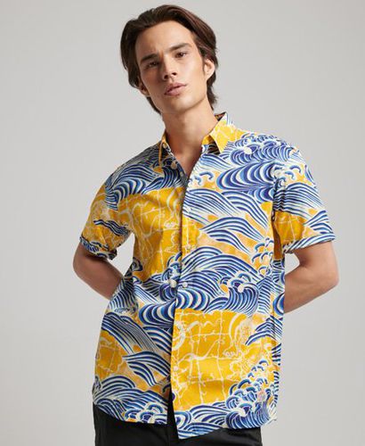 Men's Kurzärmeliges Hawaiihemd - Größe: M - Superdry - Modalova