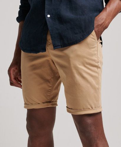 Men's Core Chino Shorts / Shaker Beige - Size: 30 - Superdry - Modalova