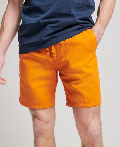Men's Vintage Overdyed Shorts Orange / Shocker Orange - Size: XL - Superdry - Modalova