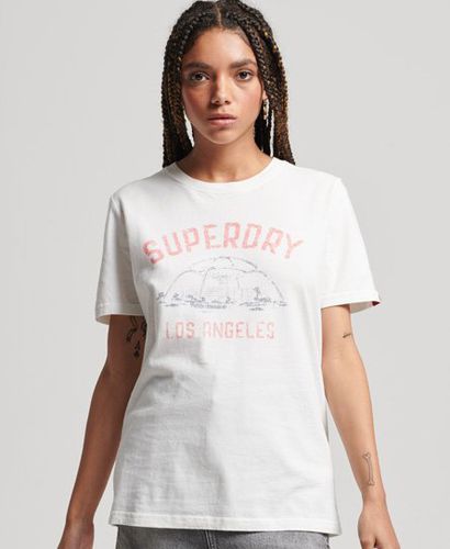 Damen Vintage City Souvenir T-Shirt - Größe: 40 - Superdry - Modalova