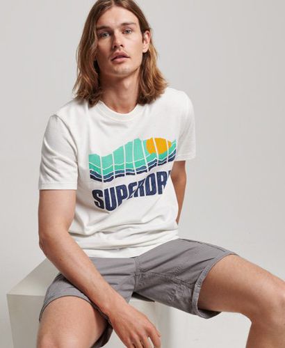 Men's Vintage Great Outdoors T-Shirt / Natural Marl - Size: S - Superdry - Modalova