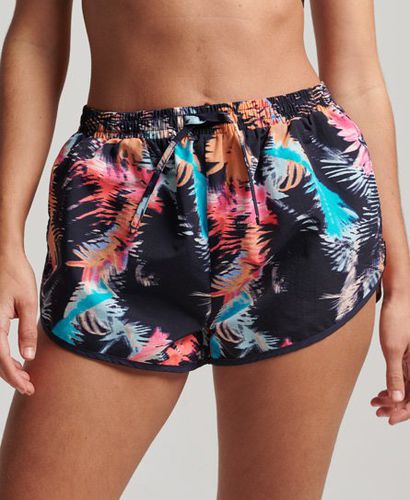 Women's Printed Beach Shorts / Fluro Tropic - Size: 10 - Superdry - Modalova