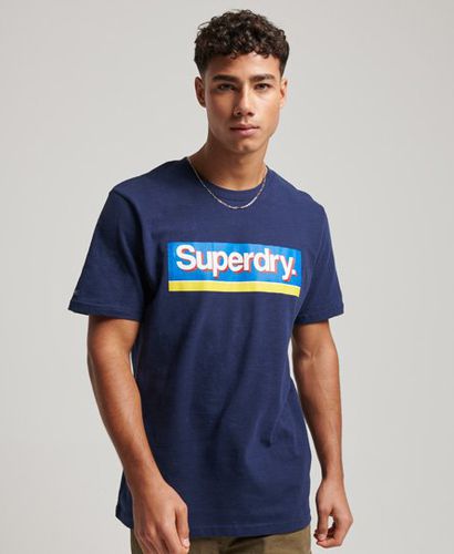 Men's Vintage Core Logo Seasonal T-Shirt / Atlantic - Size: S - Superdry - Modalova