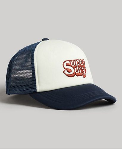 Women's Classic Vintage Trucker Cap, White - Size: One Size - Superdry - Modalova