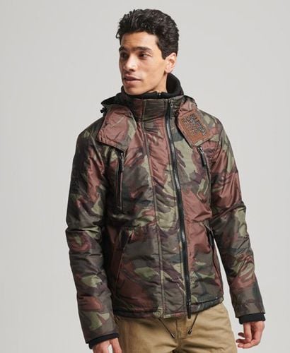 Men's Mountain SD Windcheater Jacket Khaki / Army Camo - Size: L - Superdry - Modalova