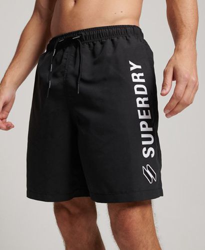 Men's Applique 19 Inch Recycled Swim Shorts - Size: S - Superdry - Modalova