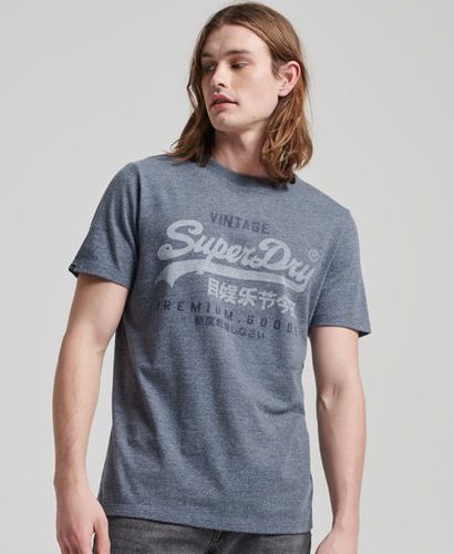 Men's Americana T-Shirt mit Vintage-Logo - Größe: M - Superdry - Modalova