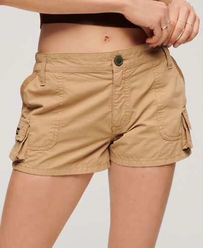 Women's Utility Cargo Shorts Tan / Classic Tan Brown - Size: 16 - Superdry - Modalova