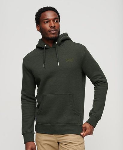 Herren Essential Hoodie mit Logo - Größe: L - Superdry - Modalova