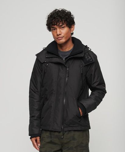 Men's Classic Embroidered Mountain SD Windcheater Jacket, Black, Size: M - Superdry - Modalova