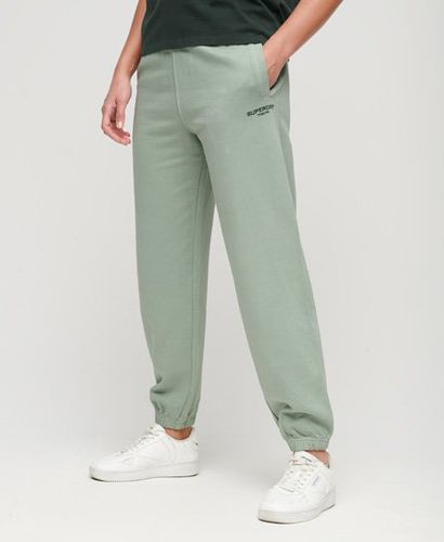 Women's Embroidered Boyfriend Joggers Green / Light Jade Green - Size: 14 - Superdry - Modalova