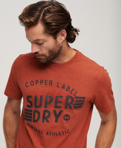 Men's Copper Label Workwear T-Shirt - Größe: L - Superdry - Modalova