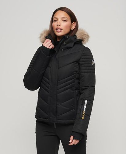 Women's Sport Ski Luxe Puffer Jacket - Size: 10 - Superdry - Modalova