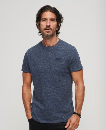 Men's Organic Cotton Essential Logo T-Shirt / Deep Heather - Size: S - Superdry - Modalova