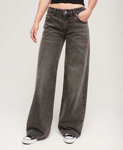 Women's Organic Cotton Wide Leg Jeans / Lenox - Size: 30/30 - Superdry - Modalova