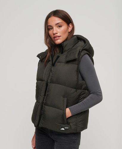 Women's Damen Kurze Touchline Steppweste, Größe: 42 - Größe: 42 - Superdry - Modalova