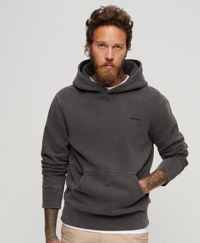 Men's Verwaschenes Vintage Hoodie - Größe: S - Superdry - Modalova