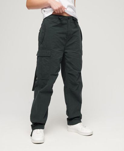 Women's Parachute Grip Pants Navy / Midnight Navy - Size: 30/30 - Superdry - Modalova
