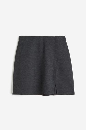 Minirock aus Jersey Dunkelgraumeliert, Röcke in Größe XXL. Farbe: - H&M - Modalova