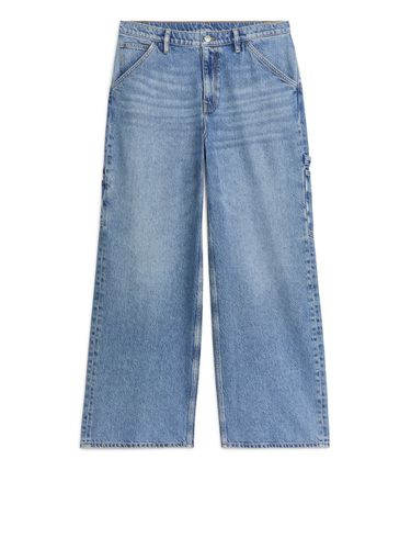 WILLOW Loose Jeans Blau, Baggy in Größe 36. Farbe: - Arket - Modalova