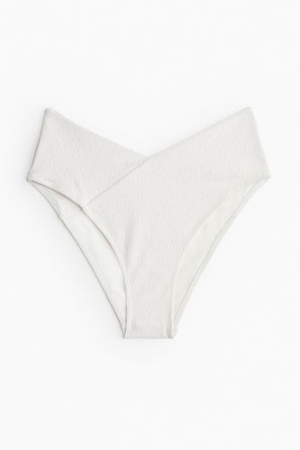 Cheeky Bikinihose High Waist Weiß, Bikini-Unterteil in Größe 44. Farbe: - H&M - Modalova