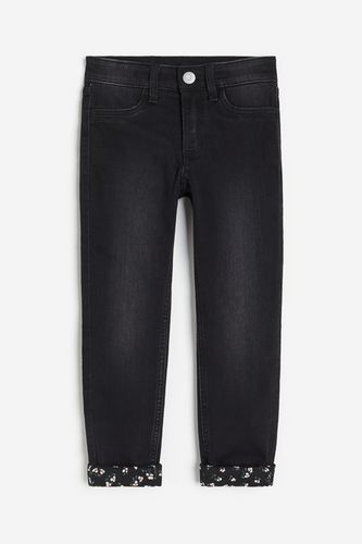 Skinny Fit Lined Jeans Schwarz in Größe 122. Farbe: - H&M - Modalova