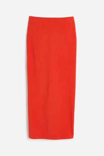 Langer Jerseyrock Orangerot, Röcke in Größe L. Farbe: - H&M - Modalova