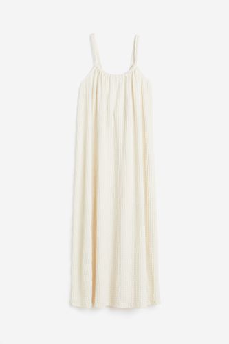 Jerseykleid mit Struktur Cremefarben, Alltagskleider in Größe XL. Farbe: - H&M - Modalova