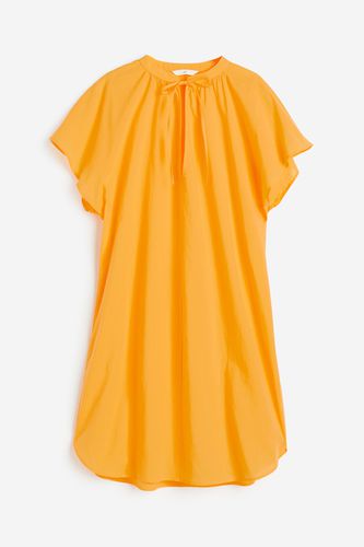 Tunikakleid aus Baumwolle Gelb, Alltagskleider in Größe M. Farbe: - H&M - Modalova