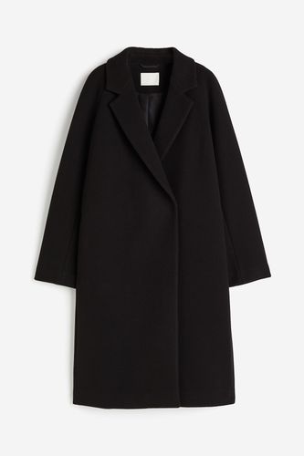 Zweireihiger Mantel Schwarz, Mäntel in Größe XL. Farbe: - H&M - Modalova