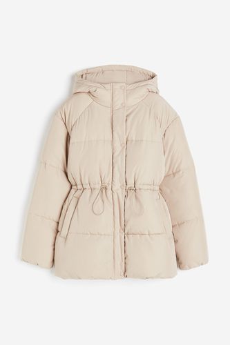 Puffer-Jacke mit Tunnelzug Hellbeige, Jacken in Größe M. Farbe: - H&M - Modalova