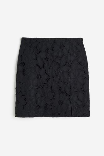 Spitzenrock Schwarz, Röcke in Größe 36. Farbe: - H&M - Modalova
