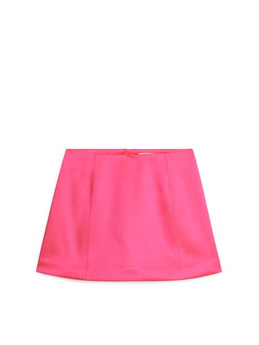 Minirock aus Satin Rosa, Röcke in Größe 40. Farbe: - Arket - Modalova