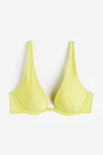 Push-up-Bikinitop Gelb, Bikini-Oberteil in Größe 75C. Farbe: - H&M - Modalova