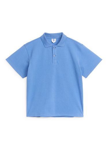 Pikee-Poloshirt Blau, T-Shirts & Tops in Größe 86/92. Farbe: - Arket - Modalova