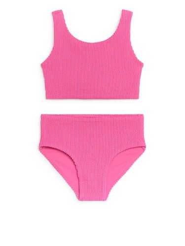 Bikini aus Seersucker Rosa, Badeanzug in Größe 86/92. Farbe: - Arket - Modalova