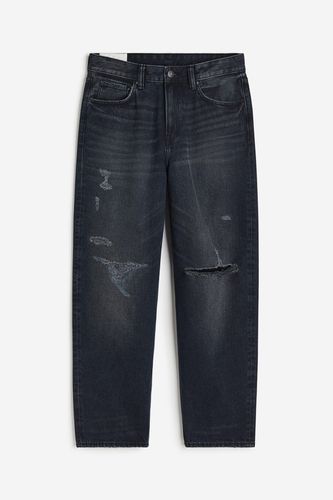 Loose Jeans Dunkelblau, Baggy in Größe 29/32. Farbe: - H&M - Modalova