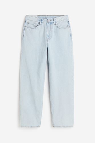 Loose Jeans Helles Denimblau, Baggy in Größe 31/30. Farbe: - H&M - Modalova