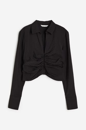 Bluse mit Kragen Schwarz, Blusen in Größe XS. Farbe: - H&M - Modalova
