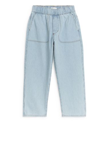 Hose mit Hickory-Streifen Hellblau, Hosen in Größe 116. Farbe: - Arket - Modalova
