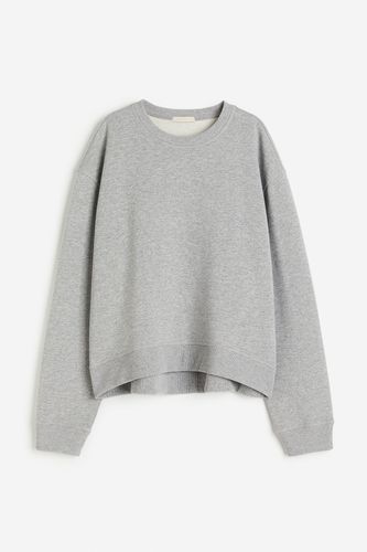 Oversized Sweatshirt Hellgraumeliert, Sweatshirts in Größe S. Farbe: - H&M - Modalova