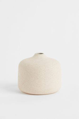 Kleine Vase aus Steingut Hellbeige/Gemustert in Größe Onesize. Farbe: - H&m Home - Modalova