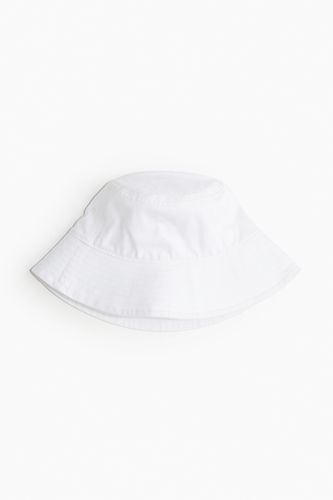 Bucket Hat aus Baumwolle Weiß, Hut in Größe XS/S. Farbe: - H&M - Modalova