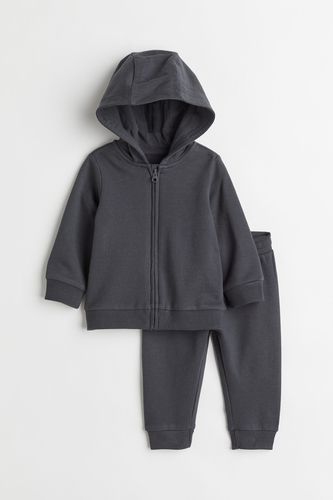 Teiliges Sweatshirt-Set Dunkelgrau, Kleidung Sets in Größe 50. Farbe: - H&M - Modalova