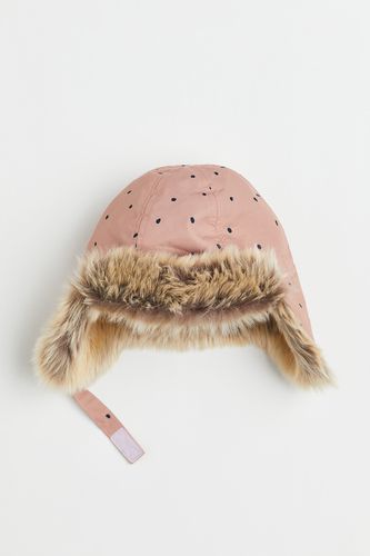 Wasserabweisende Mütze Rosa/Gepunktet, Hut in Größe 62/68. Farbe: - H&M - Modalova