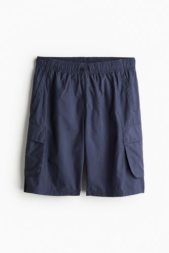 Leichte Cargo-Sportshorts Stahlblau, Sport-Shorts in Größe L. Farbe: - H&M - Modalova