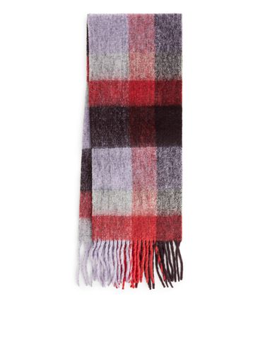 Schal aus Wollmischung Rot/Flieder/Grau, Schals & Halstücher in Größe 180x35 cm. Farbe: - Arket - Modalova