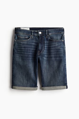 Slim Denimshorts Denimblau in Größe W 42. Farbe: - H&M - Modalova