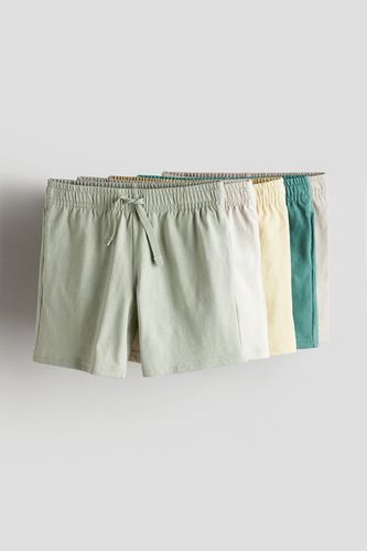 Er-Pack Shorts aus Baumwolljersey Hellgrün/Hellgelb in Größe 134. Farbe: - H&M - Modalova