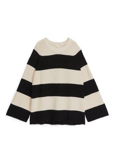 Pullover aus Baumwollmix Schwarz/Weiß in Größe XS. Farbe: - Arket - Modalova